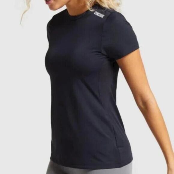 Tops - Gymshark  Training Tee - Black - Small